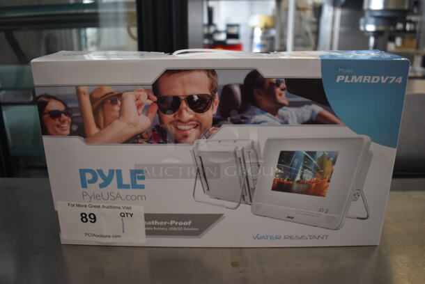 IN ORIGINAL BOX! Pyle PLMRDV74 7" Portable Multimedia Player. 10.5x2x7 - Image 6 of 7
