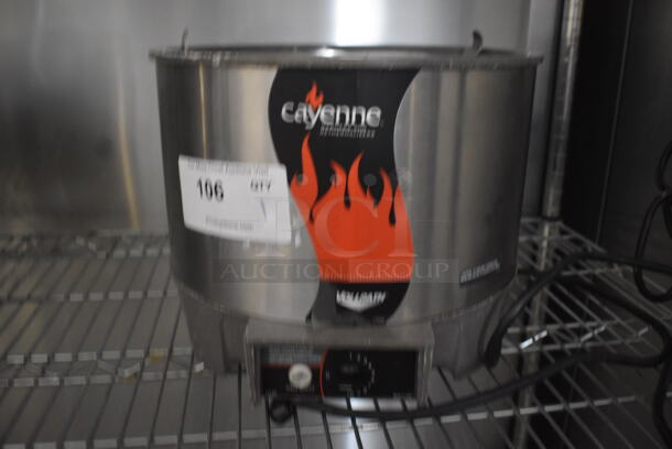 Vollrath HS-11 Stainless Steel Electric Powered Food Warmer With Lid. 120V Tested And Working - Image 1 of 2