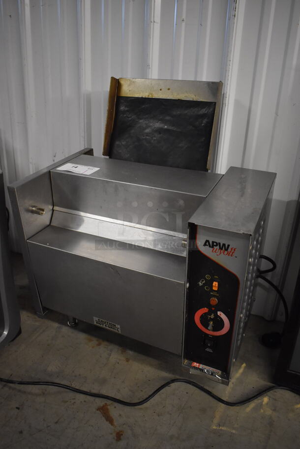 APW Wyott M-95-2 Stainless Steel Commercial Countertop Vertical Bun Grill Toaster. 208 Volts, 1 Phase. 21x16x30 - Image 2 of 7