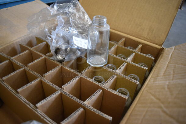 48 BRAND NEW IN BOX! Tablecraft Salt / Pepper Shakers. 1.5x1.5x3.5. 48 Times Your Bid! - Image 2 of 4
