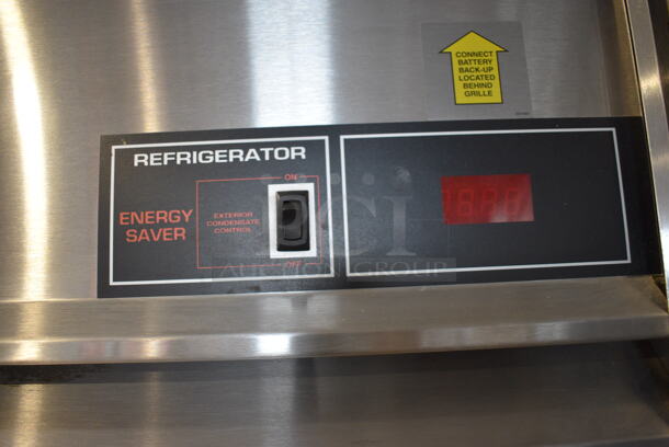 Victory RISA-1D-S7 Stainless Steel Commercial Single Door Roll In Rack Cooler. 115 Volts, 1 Phase. 36x34x84. Tested and Powers On But Does Not Get Cold - Image 4 of 8