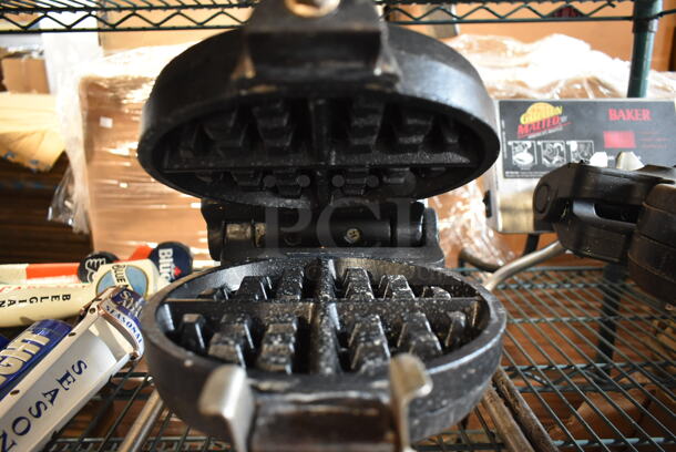 RT-P Metal Commercial Countertop Waffle Maker. 120 Volts, 1 Phase. Tested and Working! - Image 5 of 5
