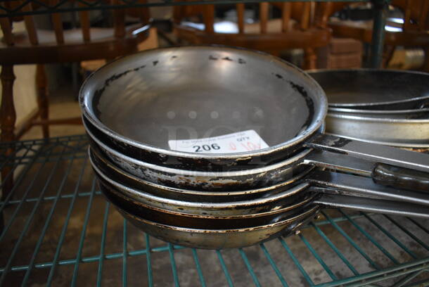 ALL ONE MONEY! Lot of 10 Various Metal Skillets. Includes 18x10.5x2 - Image 2 of 4