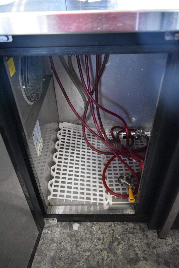 Micro Matic MDD-78 E Metal Commercial Direct Draw Kegerator. 115 Volts, 1 Phase. Tested and Does Not Power On - Missing Power Button - Image 4 of 7