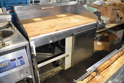 Leader LM48 S/C Stainless Steel Commercial Dough Retarder on Commercial Casters. 115 Volts, 1 Phase. 48x32x47. Tested and Working!