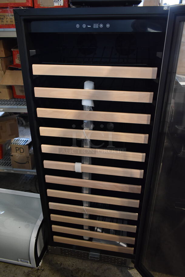 BRAND NEW SCRATCH AND DENT! Whynter BWR-1002SD 100 Bottle Built-in Stainless Steel Compressor Wine Refrigerator with Display Rack and LED display. 115 Volts, 1 Phase. Tested and Working! - Image 4 of 6