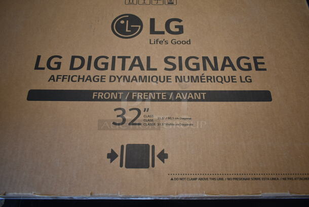 BRAND NEW IN BOX! LG 32SM5KE-B Digital Signage 32" Light Up Sign. - Image 2 of 4