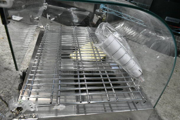 KoolMore HDC-1.5C Metal Countertop Heated Display Case Merchandiser. 110-120 Volts, 1 Phase. Tested and Working! - Image 7 of 10