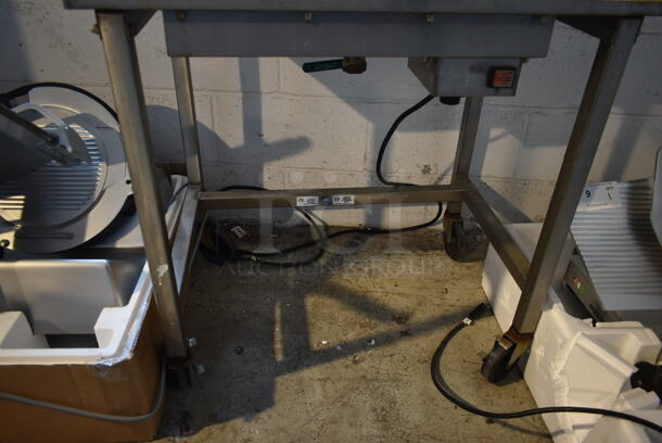 Belshaw H&I Metal Commercial Heat and Ice Table on Commercial Casters. - Image 4 of 5