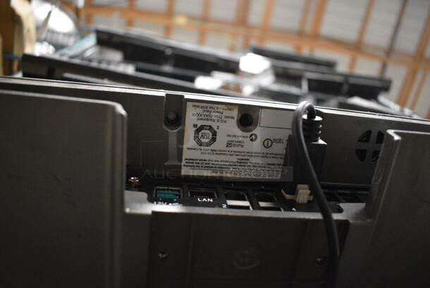 3 NCR 15" POS Monitors w/ Credit Card Strip Reader. 3 Times Your Bid! - Image 4 of 4