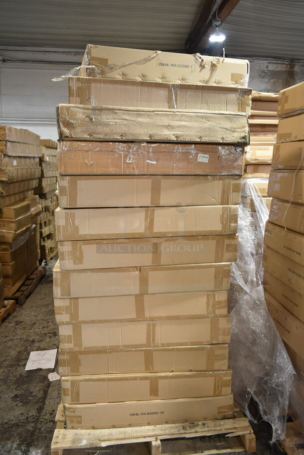 PALLET LOT of 13 BRAND NEW IN BOX! BFM Seating Items PH4L3636BRBZ-TOP Outdoor Patio Tabletops. Goes GREAT w/ Lots 113 and 115! 13 Times Your Bid! - Image 3 of 6