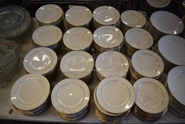 ALL ONE MONEY! Lot of Items on Tabletop Including Ceramic and Glass Plates - Image 7 of 11