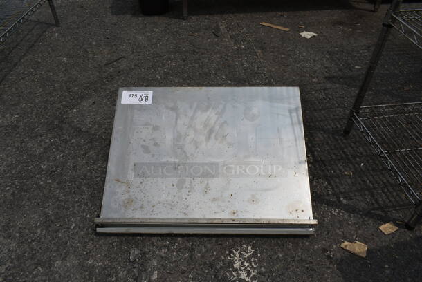 Stainless Steel Wall Mount Shelf. - Image 1 of 4