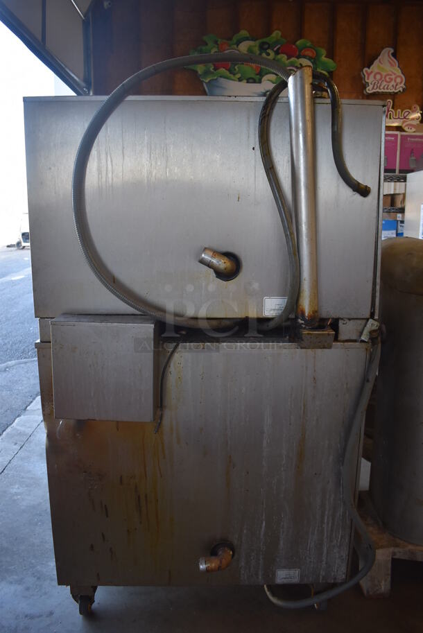2 2015 Rational Stainless Steel Commercial Combitherm Self Cooking Center Convection Ovens on Commercial Casters. Top Model: SCC WE 62. Bottom Model: SCC WE 102. 480 Volts, 3 Phase. 42x41x73. 2 Times Your Bid!  - Image 11 of 11