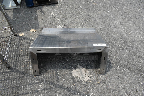 Stainless Steel Wall Mount Shelf. - Image 3 of 4