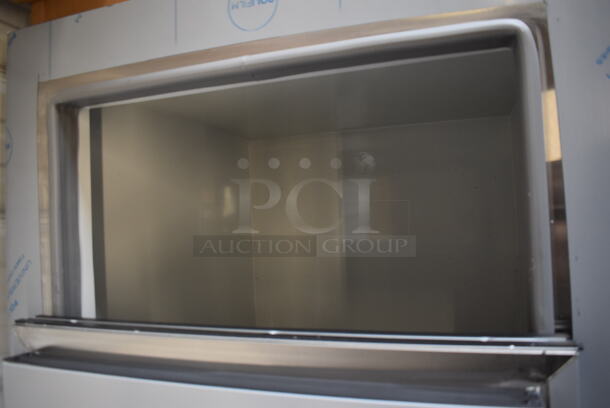 BRAND NEW SCRATCH AND DENT! Excellence HFF-8HC 54" Flip Lid Ice Cream Dipping Cabinet 115 Volts, 1 Phase. Tested and Working! - Image 8 of 10