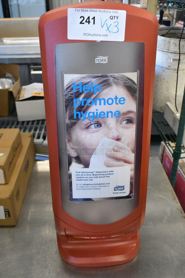 3 BRAND NEW SCRATCH AND DENT! Items Including Tork Poly Napkin Dispenser, 76A7018230002 American Standard 7018230.002 Edgemere Polished Chrome Toilet Paper Holder, 712USTPDSS Lavex Two Roll Stainless Steel Toilet Tissue Dispenser with Utility Shelf. 3 Times Your Bid! - Image 6 of 8