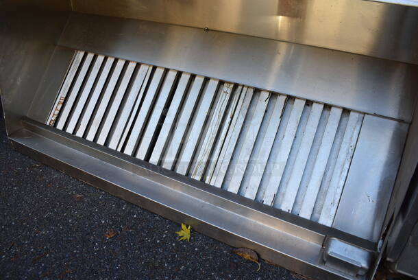 6' Stainless Steel Commercial Grease Hood w/ Filters. 72x24x36 - Image 3 of 5