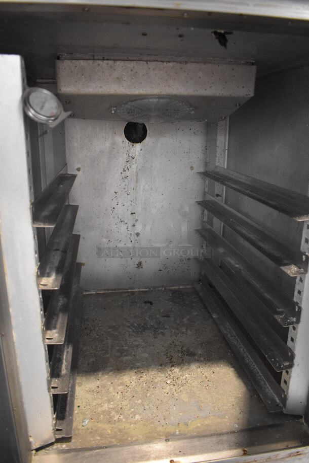 Traulsen AOT132WUT-HHS Stainless Steel Commercial 2 Half Size Door Reach In Cooler Freezer Combo Unit. 115 Volts, 1 Phase. Tested and Powers On But Does Not Get Cold - Image 7 of 7