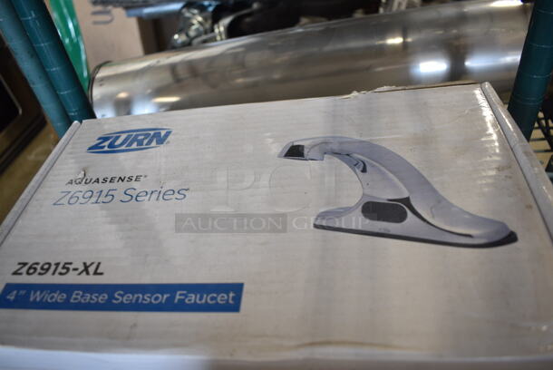 2 BRAND NEW SCRATCH AND DENT! Zurn Z6915 AquaSense Deck Mount Centerset Sensor Faucet with 4" Centers and 6 3/4" Spout (.5 GPM), Battery-Powered. 2 Times Your Bid!  - Image 3 of 4