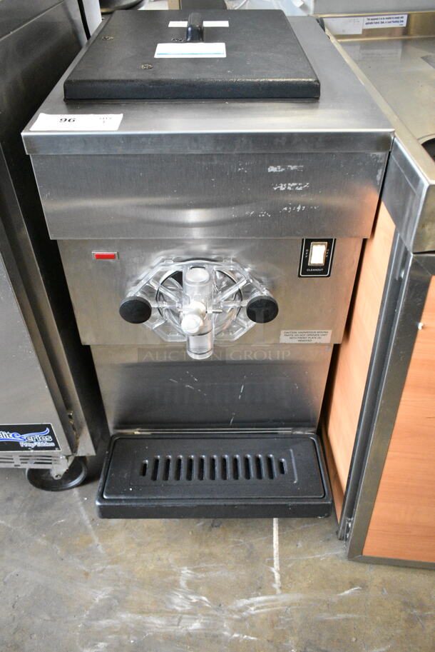 SaniServ A7081H Stainless Steel Commercial Countertop Single Flavor Soft Serve Ice Cream Machine. 115 Volts, 1 Phase.  - Image 1 of 6