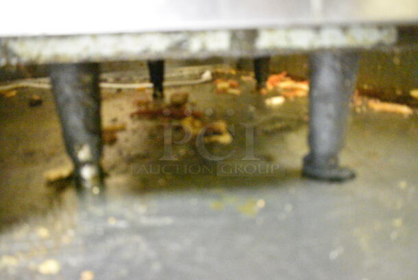 Imperial Stainless Steel Commercial Floor Style Natural Gas Powered Deep Fat Fryer w/ 2 Metal Fry Baskets. This Unit Was In Working Condition When the Restaurant Closed. (kitchen) - Image 5 of 5