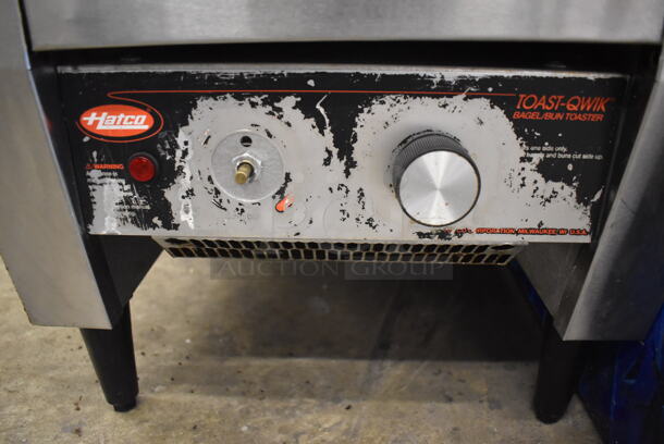 Hatco TQ-20BA Stainless Steel Commercial Countertop Electric Powered Toast Qwik Bagel Bun Toaster Conveyor Oven. 208 Volts, 1 Phase. 14x22x18 - Image 3 of 5