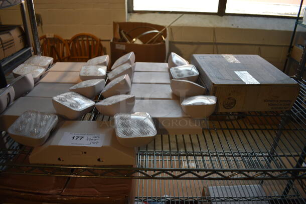 ALL ONE MONEY! Tier Lot of 10 Emergency Lights. Includes 14x3x5