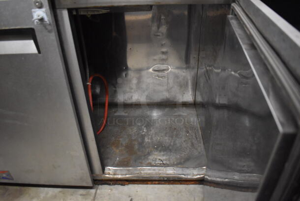 Turbo Air TBD-2SD Stainless Steel Commercial Direct Draw Kegerator w/ 2 Single Head Beer Towers, 2 Couplers. 115 Volts, 1 Phase. 59x27x50. Tested and Working! - Image 4 of 7