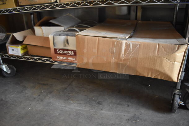 ALL ONE MONEY! Tier Lot of Various Items Including NEW Poly Mugs, Faucet, Scour Pro White Pads  - Image 3 of 12