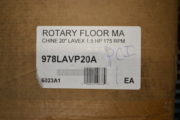 BRAND NEW SCRATCH AND DENT! Lavex 978LAVP20A 20" Single Speed Rotary Floor Cleaning Machine. Tested and Working! - Image 4 of 4