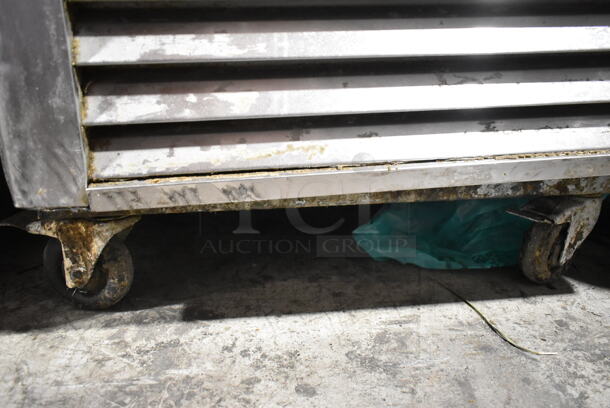 2015 Atosa MCF8705 Stainless Steel Commercial Single Door Reach In Cooler Merchandiser w/ Poly Coated Racks on Commercial Casters. 115 Volts, 1 Phase. Tested and Powers On But Does Not Get Cold - Image 3 of 6
