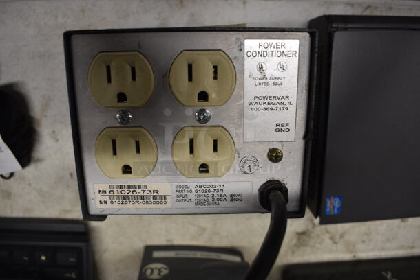 4 Powervar Model ABC202-11 Power Conditioners. 120 Volts, 1 Phase. 5x7.5x4. 4 Times Your Bid! - Image 4 of 4