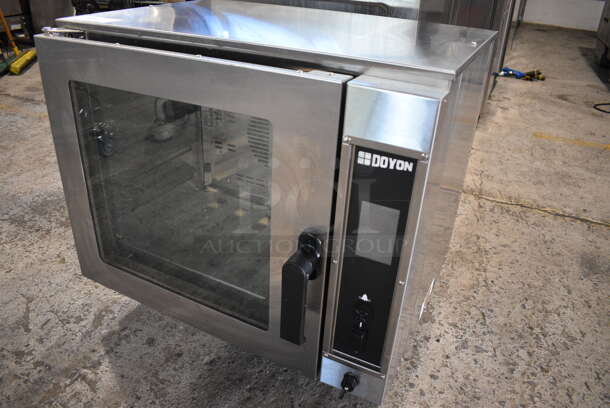 2021 Doyon DCOT5 Stainless Steel Commercial Countertop Electric Powered Half Size Convection Oven w/ View Through Door. 208 Volts, 1 Phase. 30x26x26.5 - Image 3 of 6