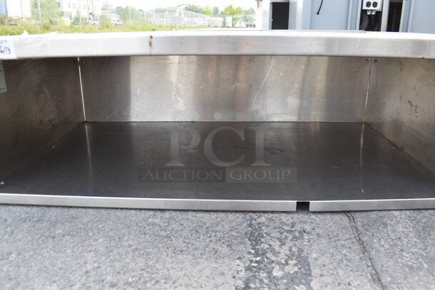 Randell Custom Stainless Steel Equipment Stand w/ Stainless Undershelf - Image 4 of 5