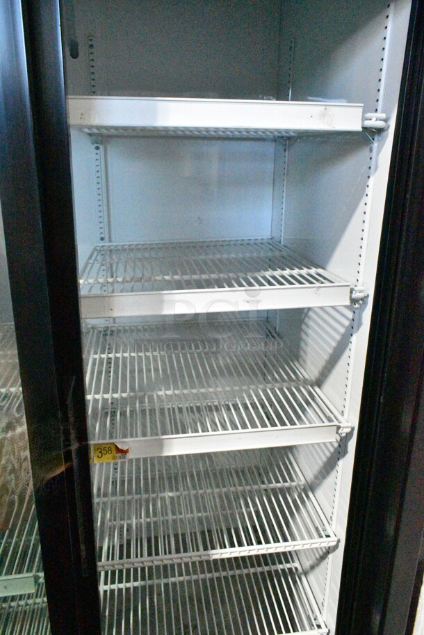 2020 True GDM-33-HC-LD Metal Commercial 2  Door Reach In Cooler Merchandiser w/ Poly Coated Racks. 115 Volts, 1 Phase. Tested and Working! - Image 2 of 5
