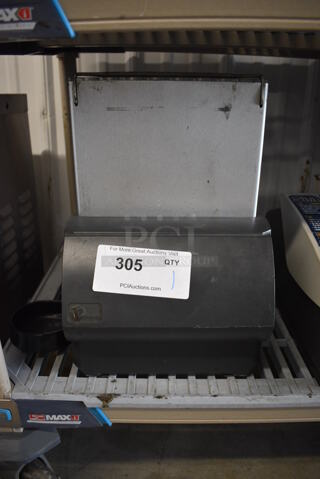Metal Countertop Change Dispenser. 13x6x14