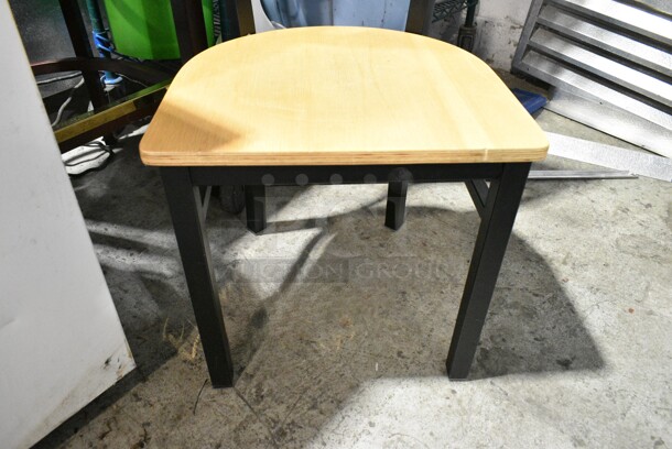 2 BRAND NEW SCRATCH AND DENT! Chairs; Wooden Bar Height and Wooden and Metal Dining Height. 2 Times Your Bid!  - Image 4 of 6