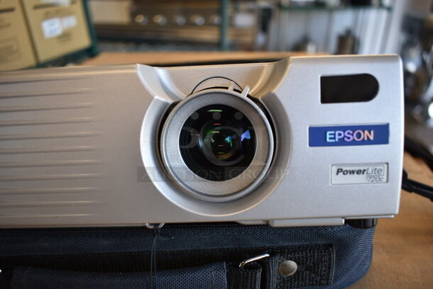 Epson EMP-720 LCD Projector in Bag. 100-240 Volts, 1 Phase.  - Image 11 of 11