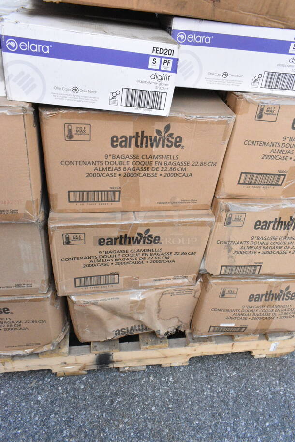 36 BRAND NEW! Items Including .Flyer Pitcher, Cocktail Tray 5", Revol BC0312 Glasses, Elara FED201Elastipolymer Gloves, Earthwide Bagasse Clamshells. 36 Times Your Bid!  - Image 10 of 12