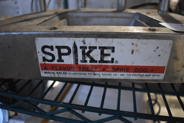 Spike 1061 Miroil Metal Countertop Spike Dog Hot Dog Cooker. 115 Volts, 1 Phase. 16x12.5x10 - Image 6 of 9