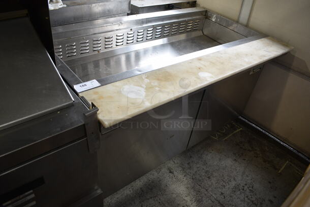 Avantco 178SCLM260 Stainless Steel Prep Table. No Lid. 115 Volts, 1 Phase. Tested and Powers On But Does Not Get Cold - Image 1 of 6