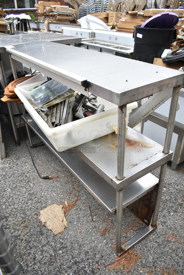Stainless Steel 3 Tier Over Shelf. Does Not Include Contents.  - Image 3 of 3