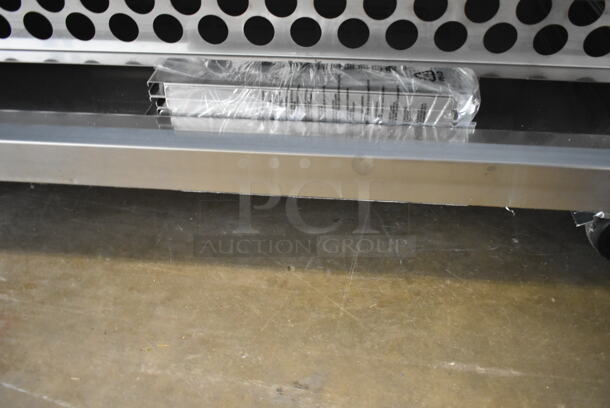 BRAND NEW SCRATCH AND DENT! 2023 Avantco 178CBE60HC Stainless Steel Commercial 2 Drawer Chef Base on Commercial Casters. 115 Volts, 1 Phase. Tested and Working! - Image 8 of 9