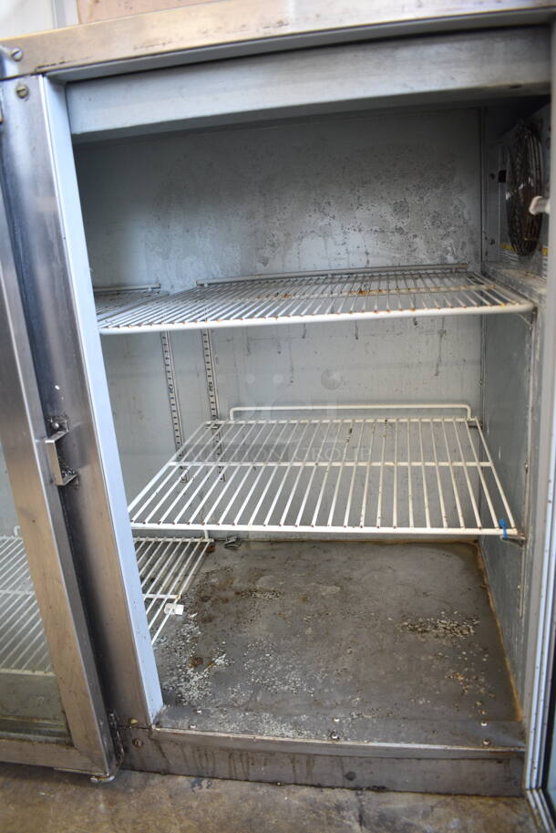 Beverage Air BB72GY-1-S Stainless Steel Commercial 3 Door Back Bar Cooler Merchandiser. 115 Volts, 1 Phase. Tested and Working! - Image 3 of 6