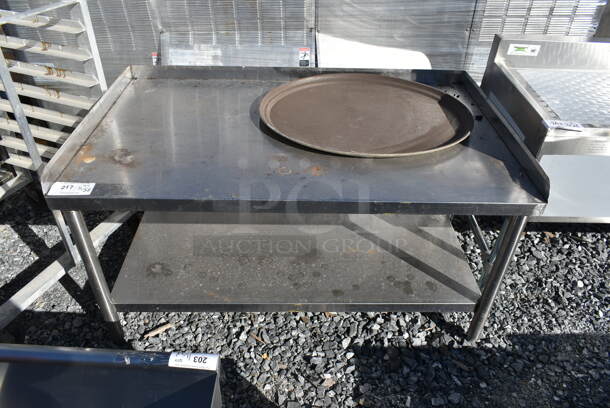 Stainless Steel Commercial Equipment Stand w/ Under Shelf. - Image 1 of 3