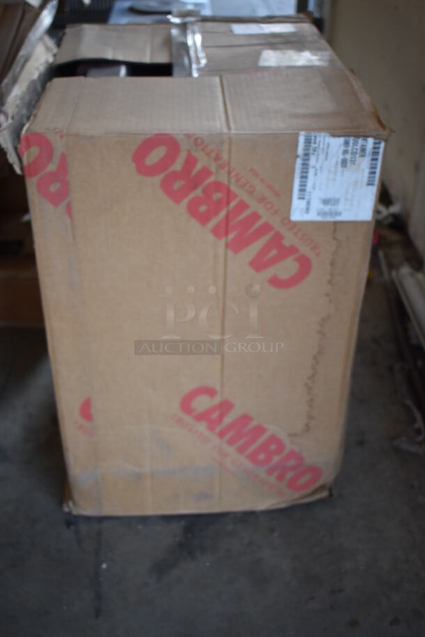 BRAND NEW IN BOX! Cambro 1000LCD Brown Poly Insulated Drink Holder Dispenser. 26x26x24 - Image 2 of 10
