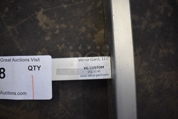 Versa-Gard Model VG13C-45 Metal Bracket For Sneeze Guard. 18x2.5x10.5  - Image 3 of 3