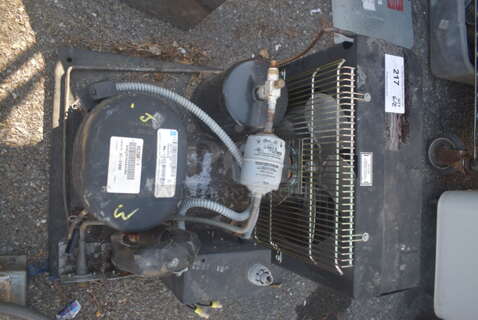 Tecumseh AK171ET-038-P21 Condensing Unit. 208-230 Volt 1 Phase