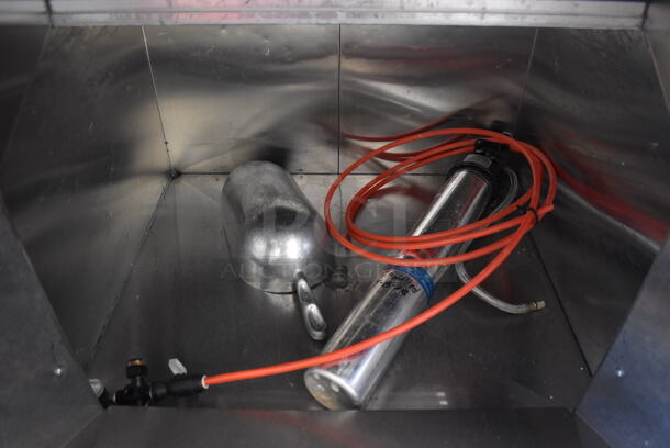 Scotsman C0830SA-32B Stainless Steel Commercial Ice Head on Commercial Bin. 208/230 Volts, 1 Phase. 30x35x99 - Image 6 of 9